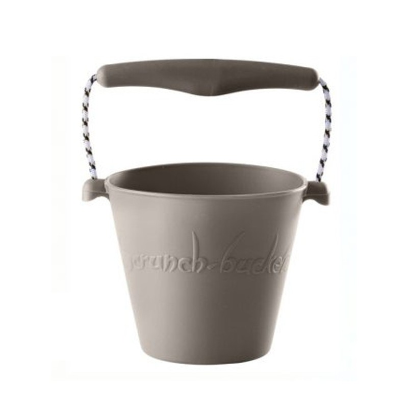 Cubo de silicona Scrunch Gris