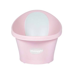 Bañera bebé Shnuggle rosa/blanca