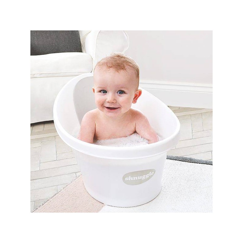 Bañera bebé Shnuggle gris/blanca Bañera bebé Shnuggle gris/blanca