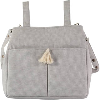Bolsa para carrito La Giraffa Bianca e Blu Angelo gris 123