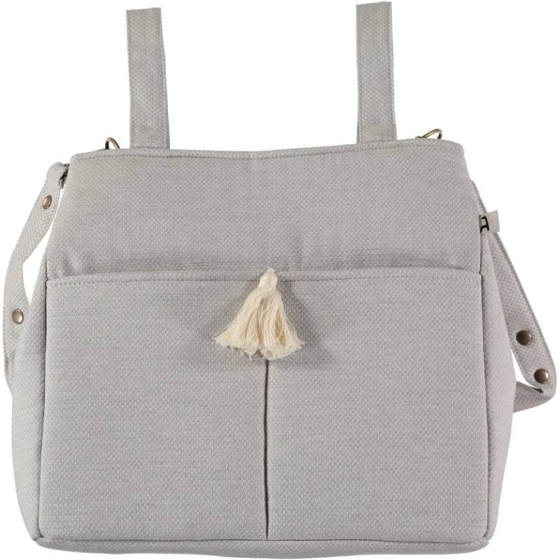 Bolsa para carrito La Giraffa Bianca e Blu Angelo gris