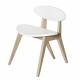 Conjunto Wood Pingpong Oliver Furniture White/Oak