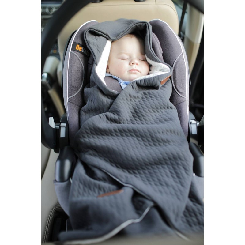 Arrullo para capazo y Grupo 0 Voksi Antracita