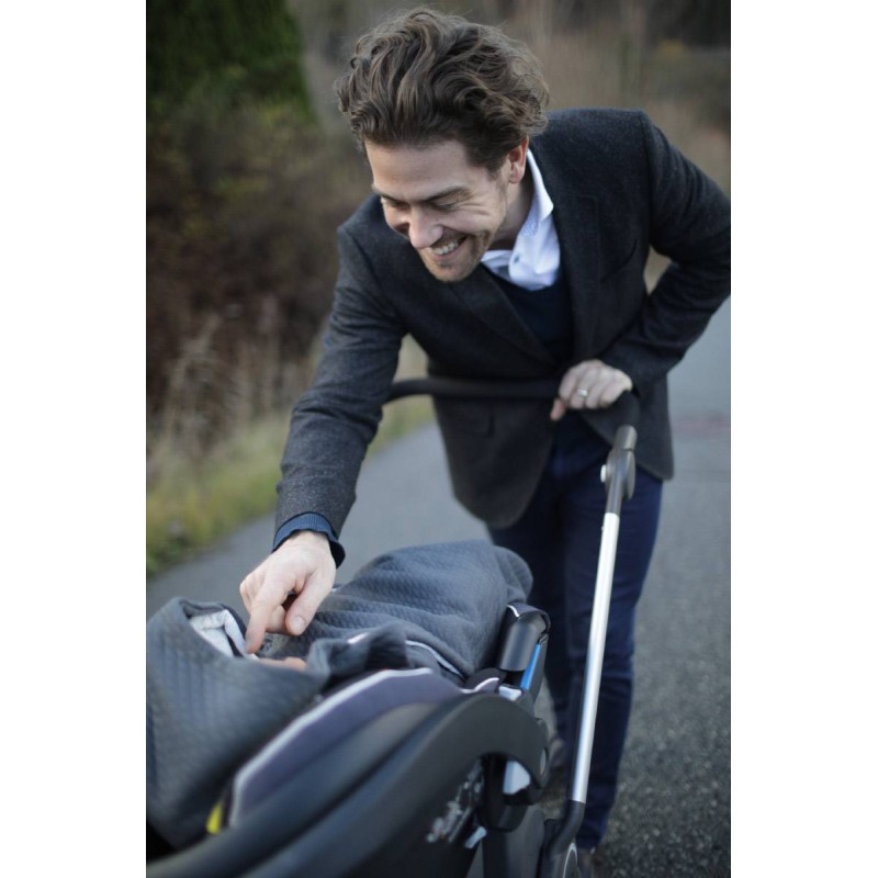 Arrullo para capazo y Grupo 0 Voksi Antracita