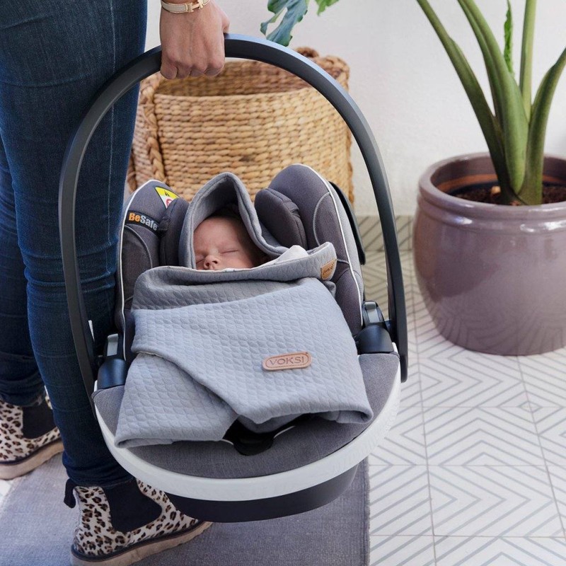 Arrullo para capazo y Grupo 0 Voksi Antracita