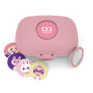 Caja para merienda Gram Monbento Rosa Blush Caja para merienda Gram Monbento Rosa Blush