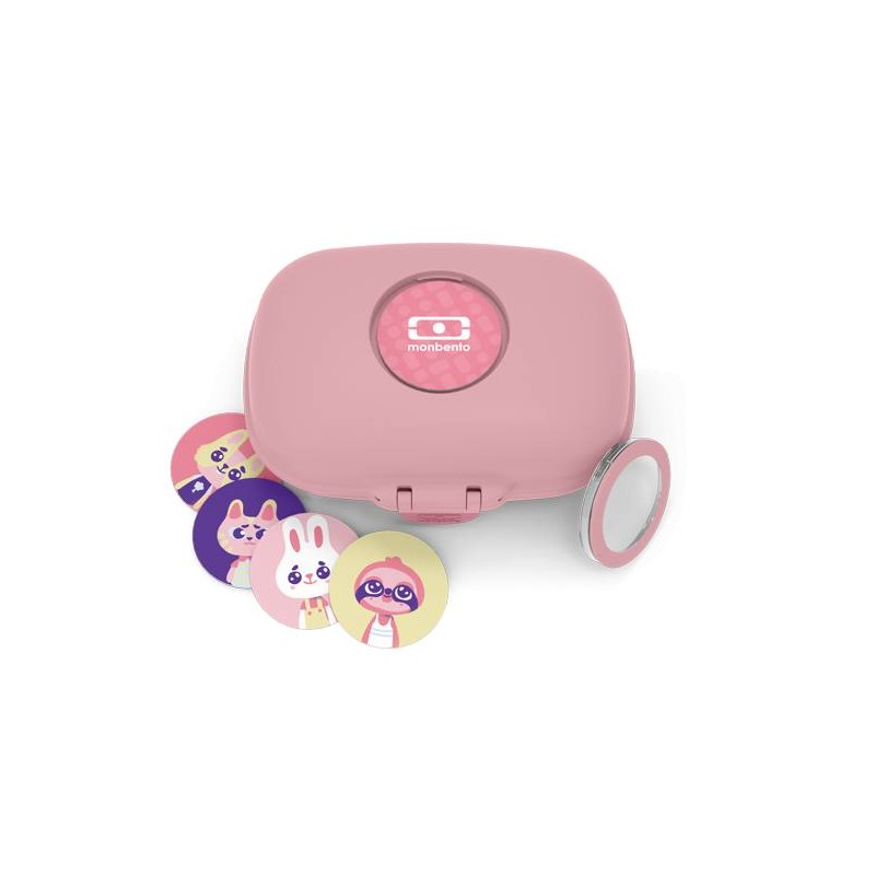 Caja para merienda Gram Monbento Rosa Blush Caja para merienda Gram Monbento Rosa Blush
