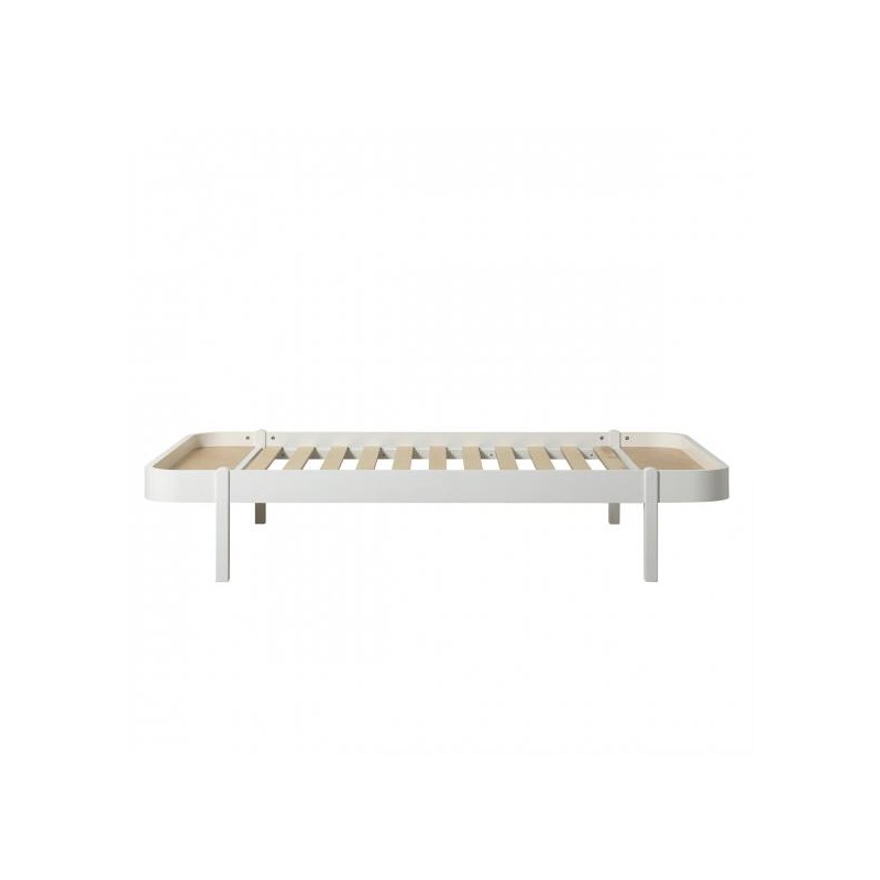 Cama Wood Lounger 120* Oliver Furniture White