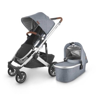 Carrito de bebé dúo UPPAbaby CRUZ V2 Gregory (azul gris melange)