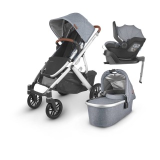 Pack i-Size UPPAbaby VISTA V2 Gregory (azul-gris melange)