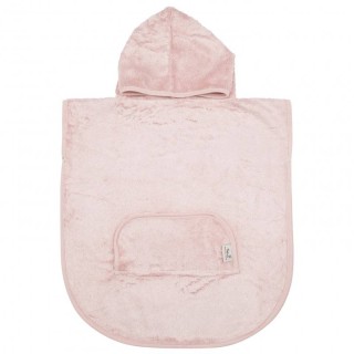 Poncho de bambú Timboo Misty Rose