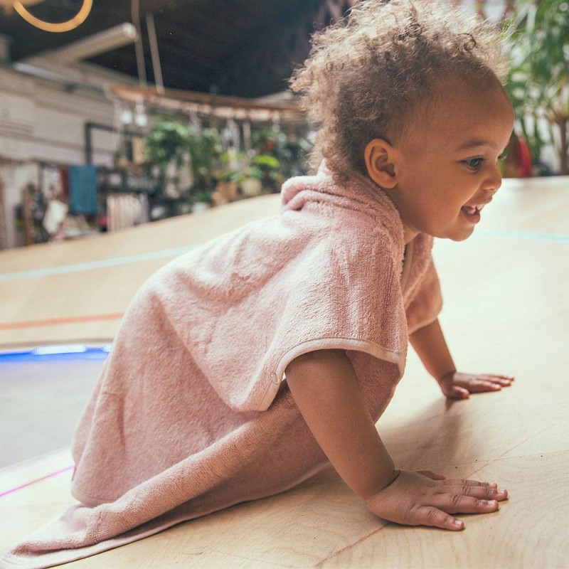 Poncho de bambú Timboo Misty Rose Poncho de bambú Timboo Misty Rose