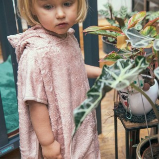 Poncho de bambú Timboo Misty Rose Poncho de bambú Timboo Misty Rose