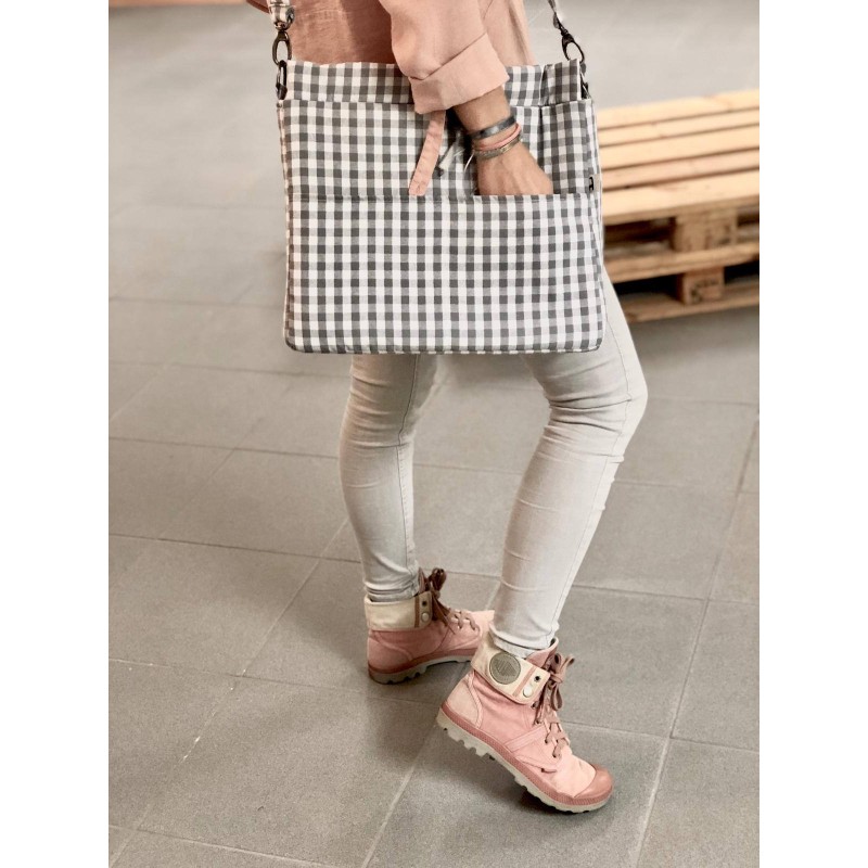 Bolsa de paseo Petra humo Bolsa de paseo Petra humo