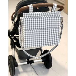 Bolsa de paseo La Giraffa Bianca e Blu Petra humo Bolsa de paseo La Giraffa Bianca e Blu Petra humo