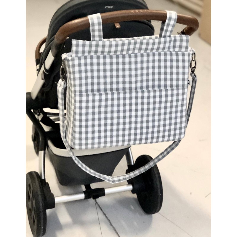 Bolsa de paseo La Giraffa Bianca e Blu Petra humo Bolsa de paseo La Giraffa Bianca e Blu Petra humo
