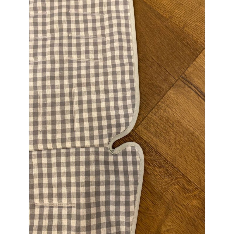 Colchoneta para silla Joolz HUB+ Petra Humo La Giraffa Bianca e Colchoneta para silla Joolz HUB+ Petra Humo La Giraffa Bianca e