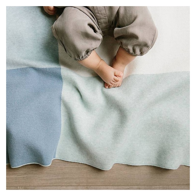 Manta de punto UPPAbaby Azul Manta de punto UPPAbaby Azul