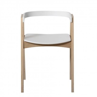 Sillón Ajustable Wood White/Oak Oliver Furniture