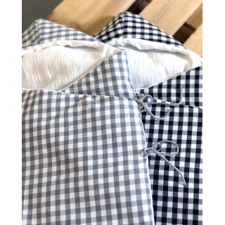 Saco para capazo con capucha Petra Humo Saco para capazo con capucha Petra Humo