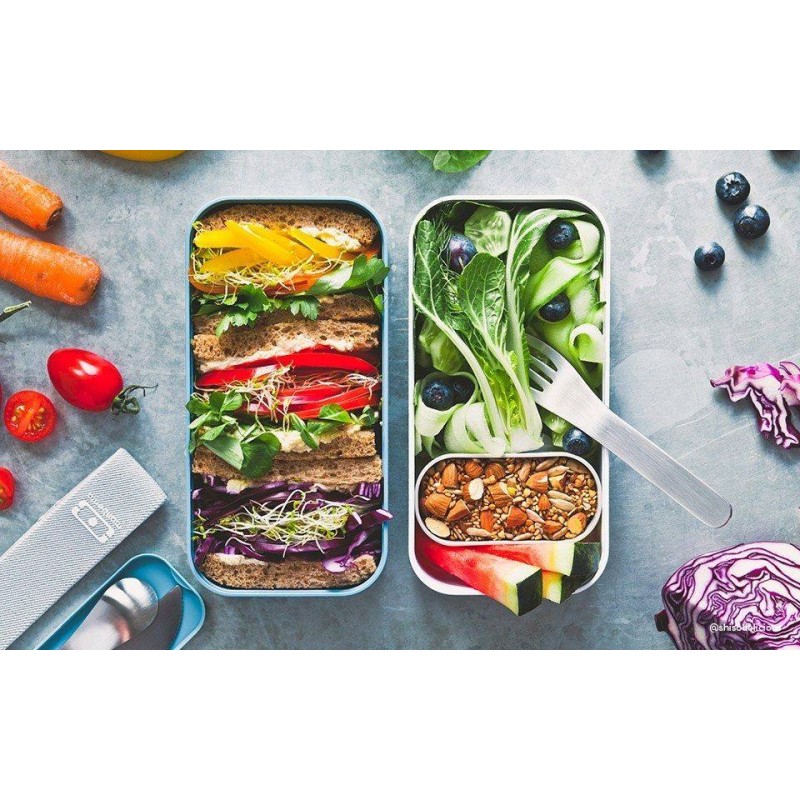 Porta alimentos Monbento Original Azul Hielo Porta alimentos Monbento Original Azul Hielo