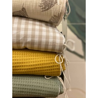 Saco para capazo con capucha Petra Piedra La Giraffa Bianca e Blu Saco para capazo con capucha Petra Piedra La Giraffa Bianca e Blu