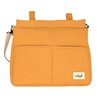 Bolsa Panera Only Gofre Mostaza La Giraffa Bianca e Blu