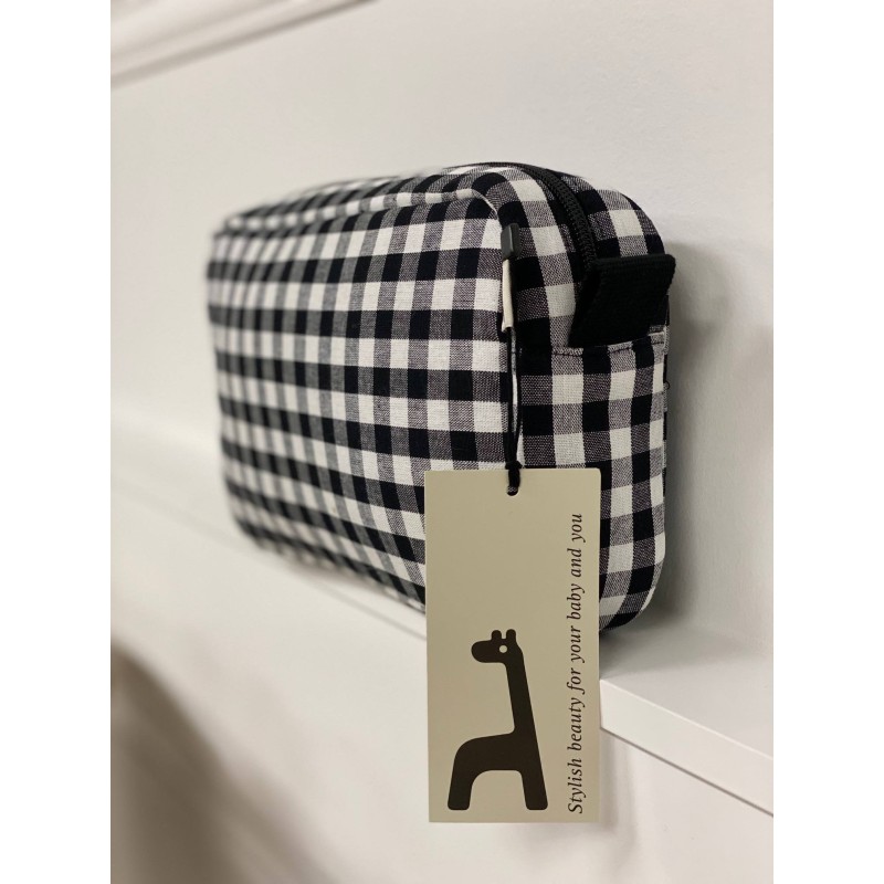 Neceser Petra Negro La Giraffa Bianca e Blu Neceser Petra Negro La Giraffa Bianca e Blu