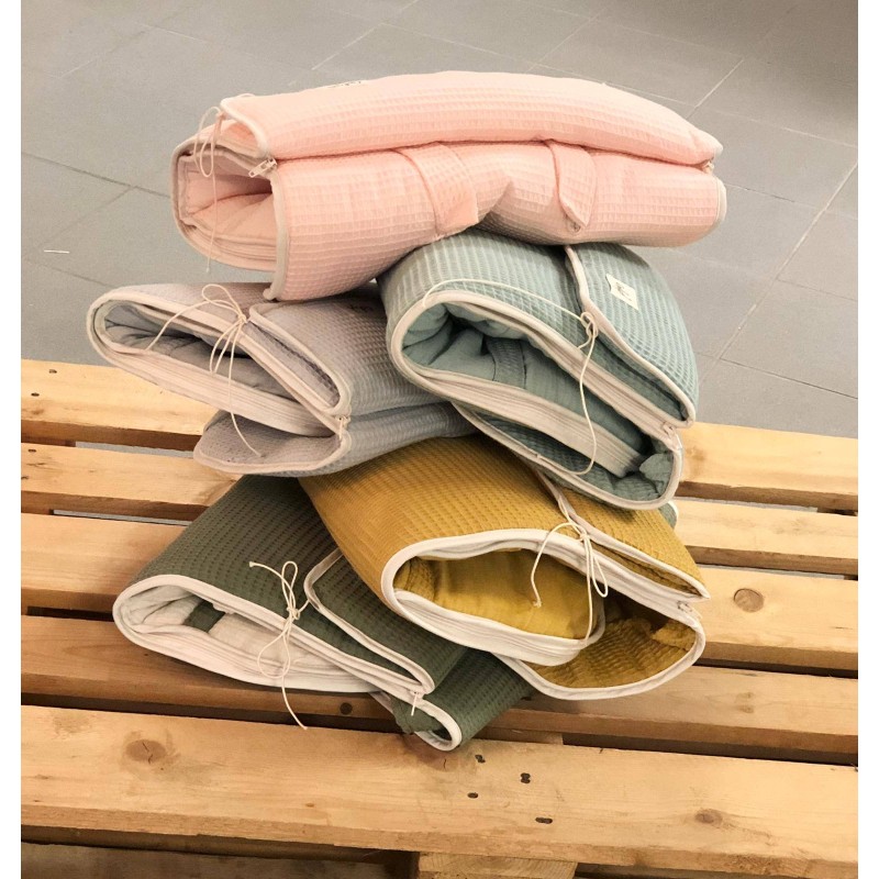 Saco silla Buga Only Gofre Mint La Giraffa Bianca e Blu Saco silla Buga Only Gofre Mint La Giraffa Bianca e Blu