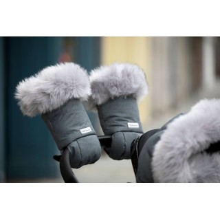 Guantes para carrito 7AM Enfant Heather Grey Dark Tundra Guantes para carrito 7AM Enfant Heather Grey Dark Tundra