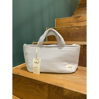 Bolsa MiniBag Only Gofre Mostaza La Giraffa Bianca e Blu 123