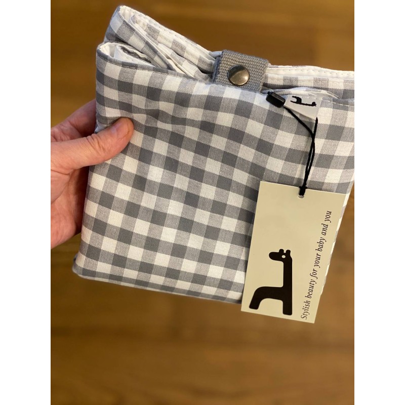 Cambiador de viaje Petra Humo La Giraffa Bianca e Blu Cambiador de viaje Petra Humo La Giraffa Bianca e Blu