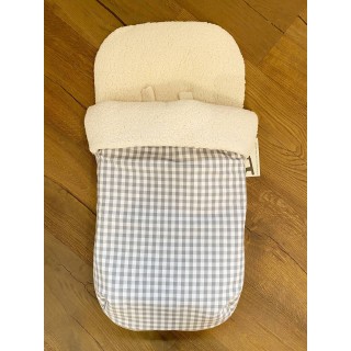 Saco silla Buga Petra Negro interior borreguito 123