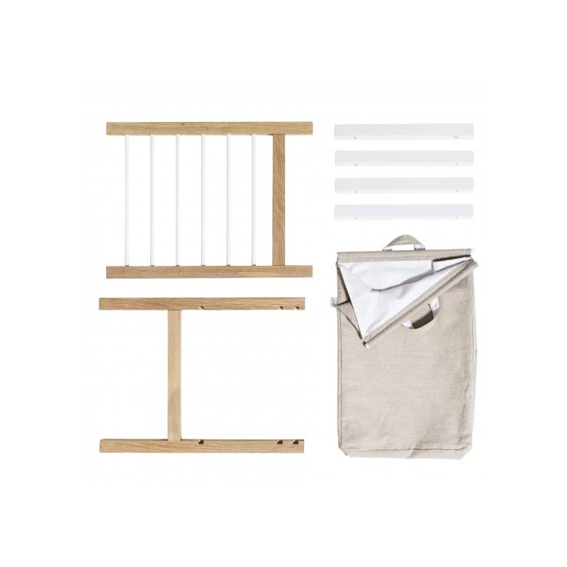 Cómoda Oliver Furniture Seaside 6 cajones White