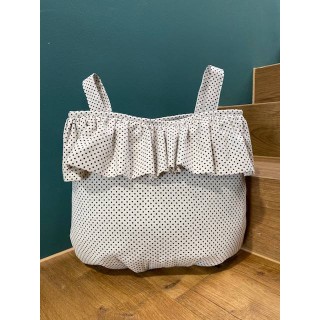 Bolso bebé Olivia Volante La Giraffa Bianca e Blu