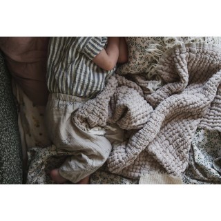 Mantita de lino y algodón Mellow Garbo&Friends Mantita de lino y algodón Mellow Garbo&Friends