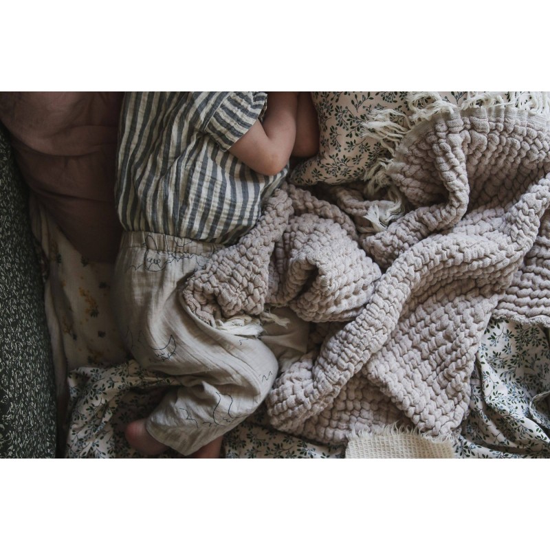 Mantita de lino y algodón Mellow Garbo&Friends Mantita de lino y algodón Mellow Garbo&Friends