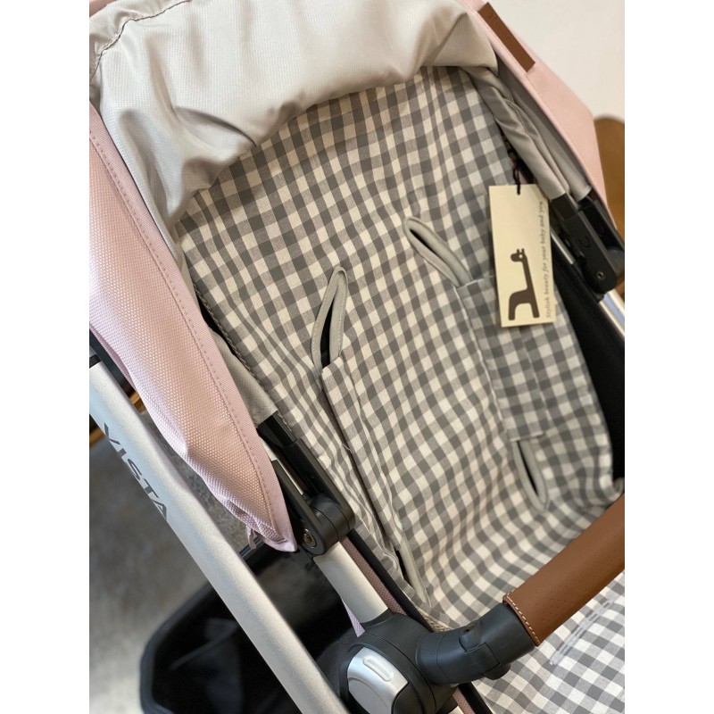 Colchoneta recta universal Petra Humo La Giraffa Bianca e Blu Colchoneta recta universal Petra Humo La Giraffa Bianca e Blu