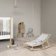 Hamaca Wood Baby & Toddler Rocker Grey Oliver Furniture