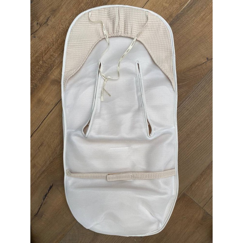 Saco de entretiempo Buga Only Gofre Beig La Giraffa Bianca e Blu