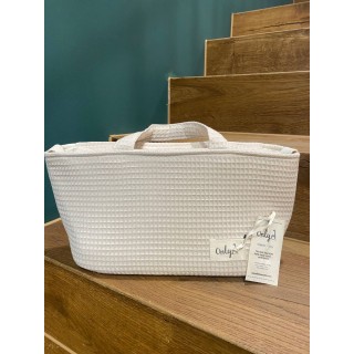 Bolsa MiniBag Only Gofre Beig La Giraffa Bianca e Blu 123