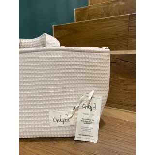 Bolsa MiniBag Only Gofre Beig La Giraffa Bianca e Blu