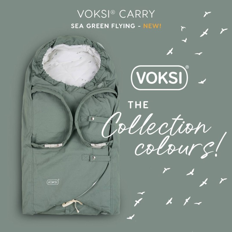 Saco Voksi Carry Light  Sea Green Saco Voksi Carry Light  Sea Green