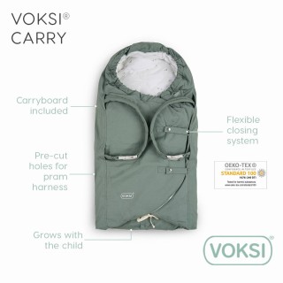 Saco Voksi Carry Light  Sea Green Saco Voksi Carry Light  Sea Green