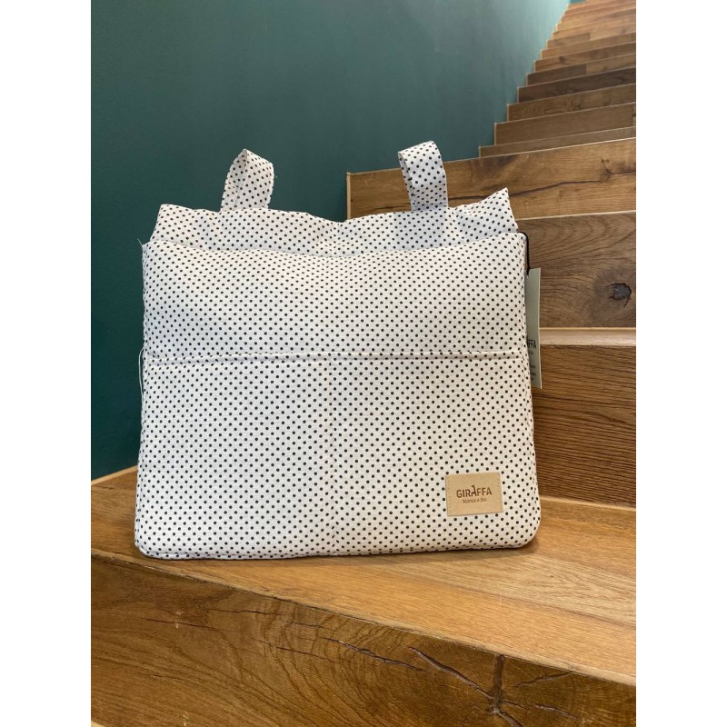 Bolsa Panera Olivia La Giraffa Bianca e Blu