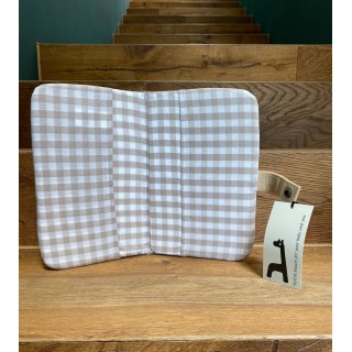 Portadocumentos Petra Piedra La Giraffa Bianca e Blu Portadocumentos Petra Piedra La Giraffa Bianca e Blu