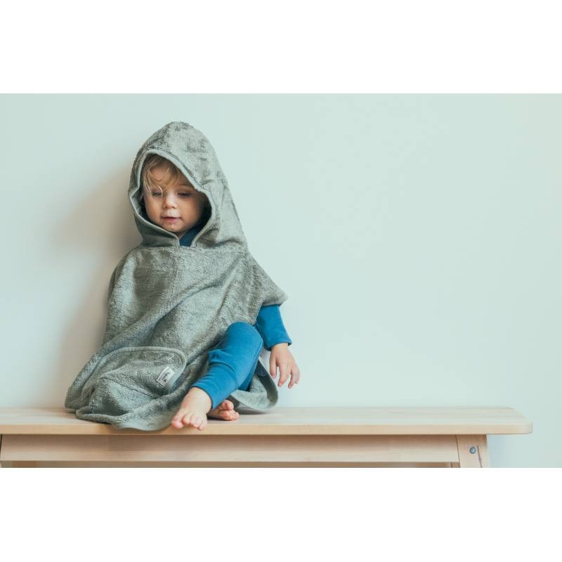 Poncho de bambú Timboo Ochre