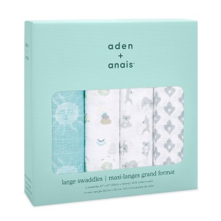 Pack 4 muselinas algodón Aden + Anais Zen
