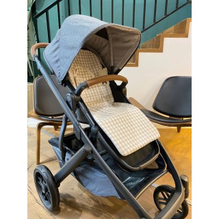 Colchoneta recta universal Petra Piedra La Giraffa Bianca e Blu