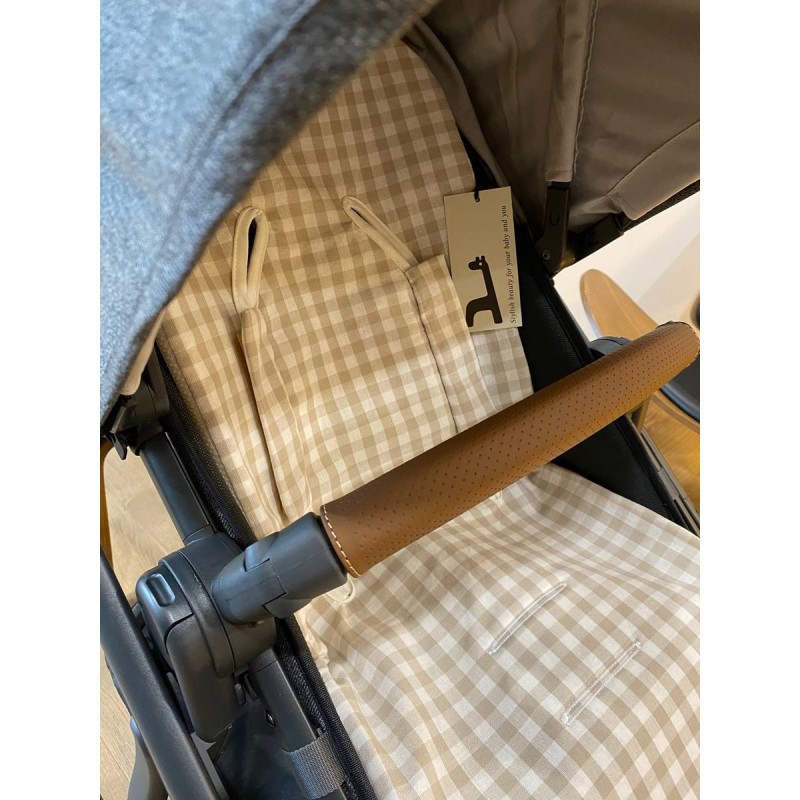 Colchoneta recta universal Petra Piedra La Giraffa Bianca e Blu